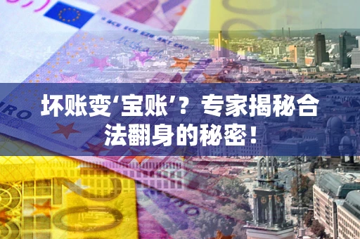 武汉坏账变‘宝账’？专家揭秘合法翻身的秘密！