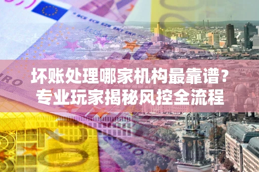 武汉坏账处理哪家机构最靠谱？专业玩家揭秘风控全流程