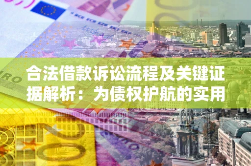 武汉合法借款诉讼流程及关键证据解析：为债权护航的实用指南