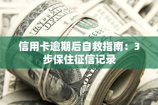 武汉信用卡逾期后自救指南：3步保住征信记录