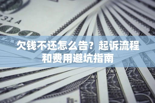 武汉欠钱不还怎么告?起诉流程和费用避坑指南 武汉欠钱不还怎么告?起诉流程和费用避坑指南